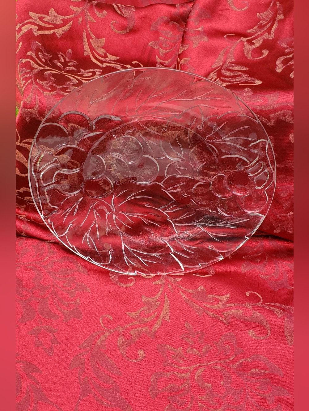 Vintage Glass dinner plate by KIG in Indonesia